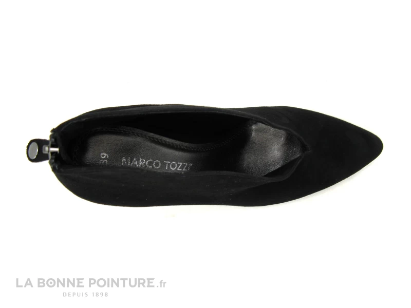 Marco Tozzi 2-25019-27 Black - Escarpin Montant Talon Haut - Zip 6 Marco Tozzi 2-25019-27 Black - Escarpin Montant Talon Haut - Zip – Image 6