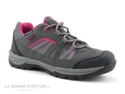 Brutting 211203 FRESNO Gris Rose - Chaussure De Marche Femme