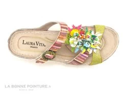 Laura Vita BRCUELO 242 Jaune Multicolore - Mule Femme -Chaussures Pour Femmes cd24607c73b9e66c561f35ea11d5d5ef img 0114.jpg 145065