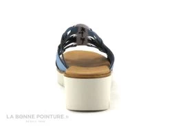 Jordana 35 Fantasia - Bleu Marine - Blanc - Bleu Clair - Mule Compensee -Chaussures Pour Femmes cd24607c73b9e66c561f35ea11d5d5ef img 0131.jpg 171635