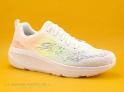 Skechers 128332 GO RUN Elevate Levana - Blanc - Multi - Basket Femme