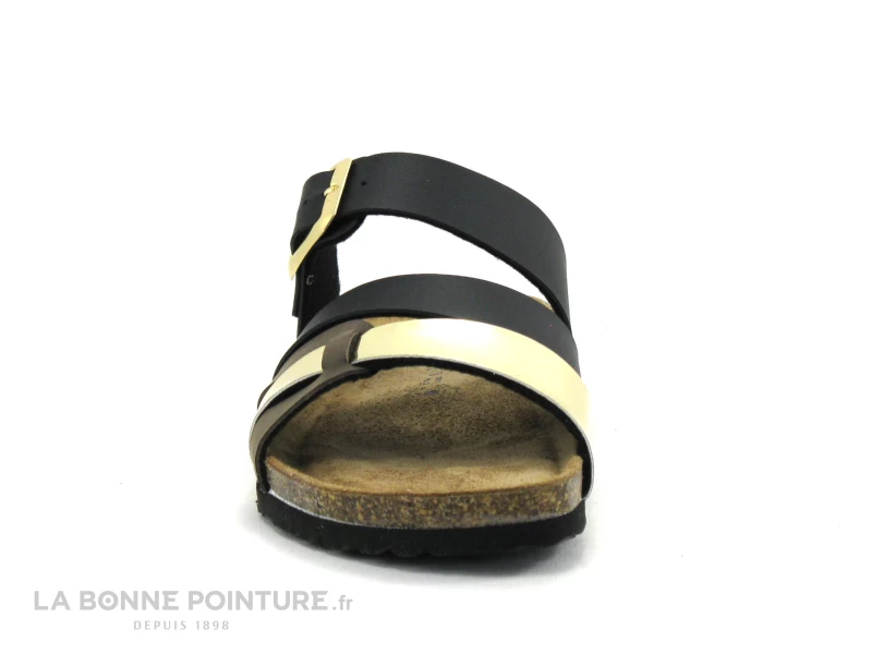 Biomodex 887CQ Startek - Noir Marron Or - Mule Femme Reglable 2 Biomodex 887CQ Startek - Noir Marron Or - Mule Femme Reglable – Image 2