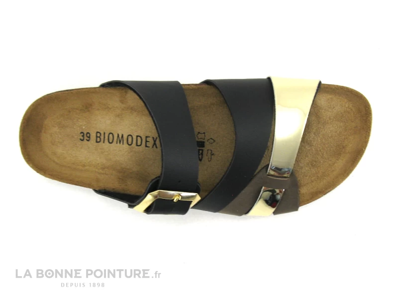 Biomodex 887CQ Startek - Noir Marron Or - Mule Femme Reglable 4 Biomodex 887CQ Startek - Noir Marron Or - Mule Femme Reglable – Image 4