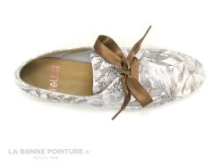 Folies Romero Blanc Beige - Lacet Ruban - Derbi Femme -Chaussures Pour Femmes cd24607c73b9e66c561f35ea11d5d5ef img 0437.jpg 147115