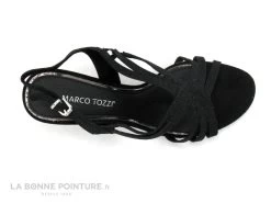 Marco Tozzi 2-28329-34 Black Metallic - Sandale Paillette Talon Haut -Chaussures Pour Femmes cd24607c73b9e66c561f35ea11d5d5ef img 0663.jpg 143511