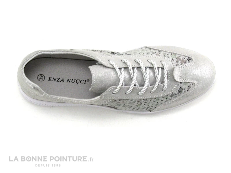 Enza Nucci XX4010 Argent - Chaussure Basse Femme 6 Enza Nucci XX4010 Argent - Chaussure Basse Femme – Image 6
