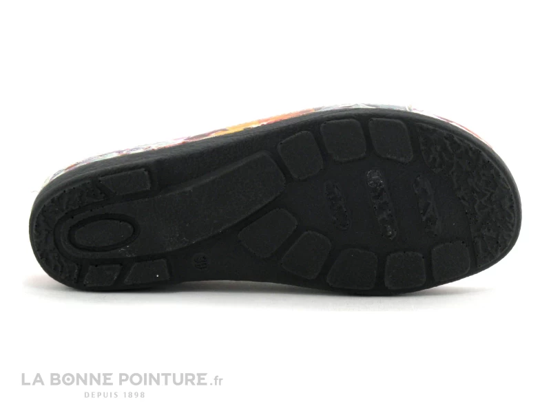 Pedi Girl WELL Vernis - Fleurs - Mule Confort Femme 7 Pedi Girl WELL Vernis - Fleurs - Mule Confort Femme – Image 7