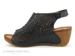 Karyoka GEMA Noir - Fleurs - Sandale Compensee -Chaussures Pour Femmes cd24607c73b9e66c561f35ea11d5d5ef img 1017.jpg 147819