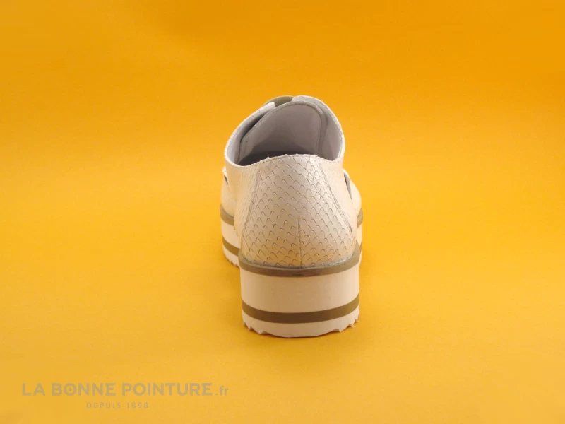 Geo Reino DACLOUT Andy Blanc - Derby Ouvert 4 Geo Reino DACLOUT Andy Blanc - Derby Ouvert – Image 4