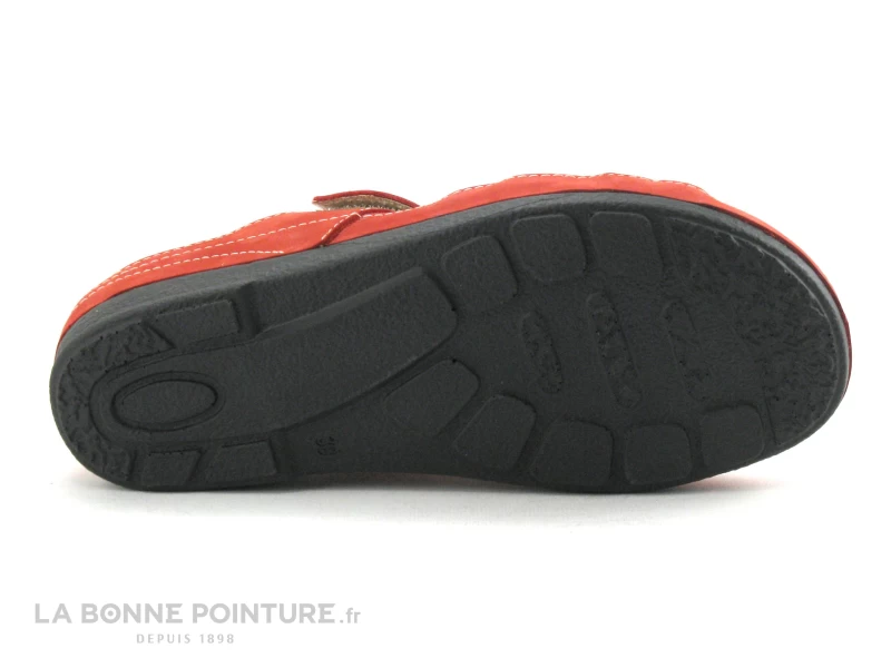 Pedi Girl CLOW Rouge - Mule Confort Femme 7 Pedi Girl CLOW Rouge - Mule Confort Femme – Image 7