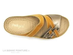 Pedi Girl CLOW Jaune - Fumo - Mule Reglable Femme -Chaussures Pour Femmes cd24607c73b9e66c561f35ea11d5d5ef img 1192.jpg 146253