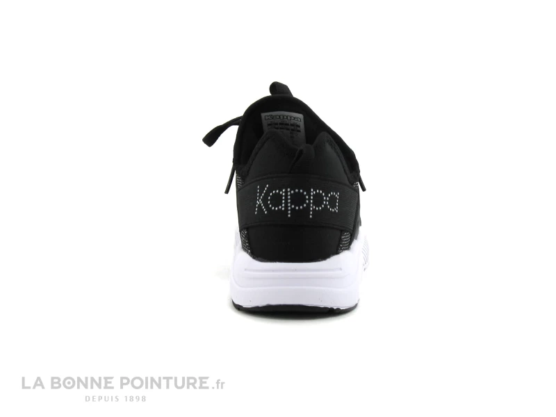 Kappa San Antonio Noir Gris 304NFQ0 - Chaussure Sport Femme 4 Kappa San Antonio Noir Gris 304NFQ0 - Chaussure Sport Femme – Image 4