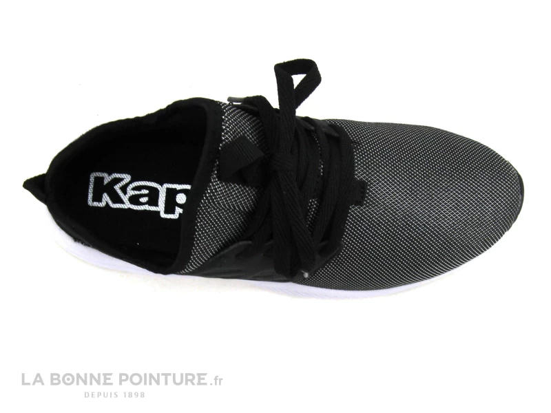 Kappa San Antonio Noir Gris 304NFQ0 - Chaussure Sport Femme 6 Kappa San Antonio Noir Gris 304NFQ0 - Chaussure Sport Femme – Image 6