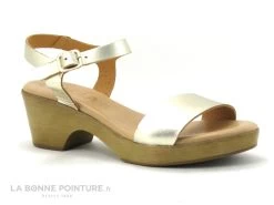 Kaola 710 - Platine - Sandale Doree Petit Talon -Chaussures Pour Femmes cd24607c73b9e66c561f35ea11d5d5ef img 1273.jpg 148265