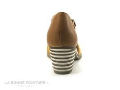 Alce Shoes 9840 - Jaune Marron - Escarpin Bride Salome -Chaussures Pour Femmes cd24607c73b9e66c561f35ea11d5d5ef img 1398.jpg 146515