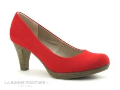 Marco Tozzi - 2-22411-34 Red - Escarpin Rouge Talon Haut -Chaussures Pour Femmes cd24607c73b9e66c561f35ea11d5d5ef img 1502.jpg 144453