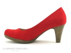 Marco Tozzi - 2-22411-34 Red - Escarpin Rouge Talon Haut -Chaussures Pour Femmes cd24607c73b9e66c561f35ea11d5d5ef img 1504.jpg 144450