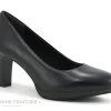 Tamaris 1-22410-29 Black - Escarpin Noir - Talon Haut