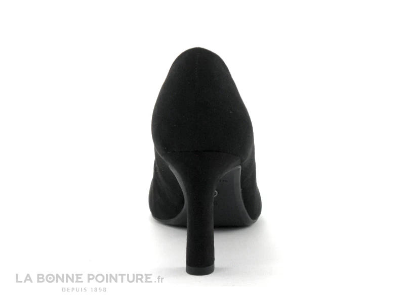 Tamaris 1-22405-27 Black - Escarpin Velours Noir - Talon Haut 4 Tamaris 1-22405-27 Black - Escarpin Velours Noir - Talon Haut – Image 4