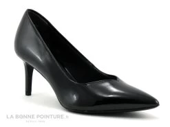Tamaris 1-22421-27 Black Patent - Escarpin Noir Verni Talon Aiguille
