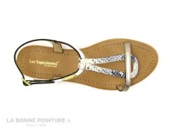 Tropeziennes HAMAT 19018 Blanc Multi - Sandale Plate -Chaussures Pour Femmes cd24607c73b9e66c561f35ea11d5d5ef img 2192.jpg 149015