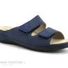 Inblu CONDIBES WD133F03 Bleu Marine - Mule Velcro Femme