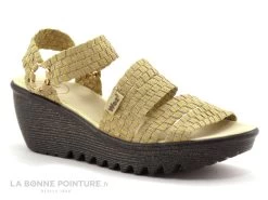 WOZ UP 689 Or Beige - Nu-pieds Compense