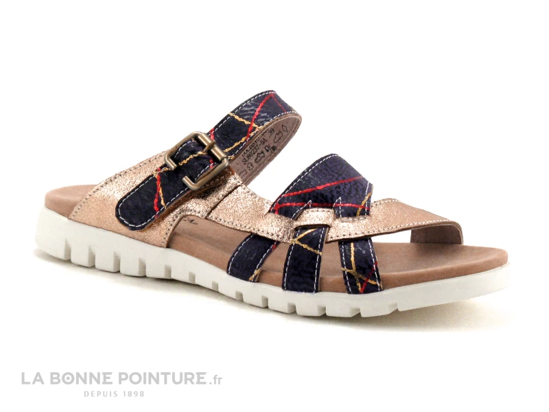 Laura Vita DOCBBYO 059 Wine - Mule Reglable Femme 1 Laura Vita DOCBBYO 059 Wine - Mule Reglable Femme