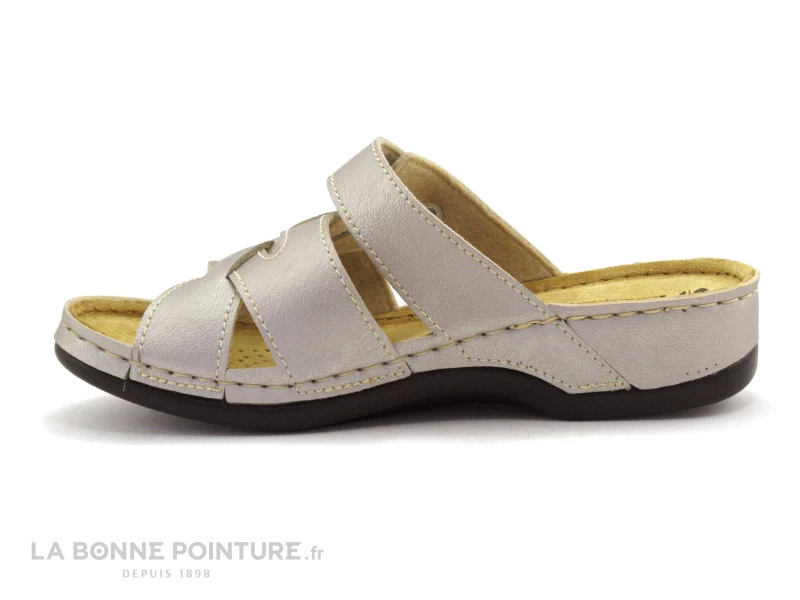 Inblu 06B5D532 Platine - Mule Reglable Femme 2 Inblu 06B5D532 Platine - Mule Reglable Femme – Image 2