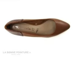 Tamaris 1-22404-25 Brandy Comb - Escarpin Marron Et Croco -Chaussures Pour Femmes cd24607c73b9e66c561f35ea11d5d5ef img 3544.jpg 151435