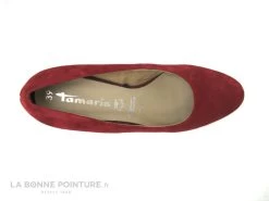 Tamaris 1-22414-25 Ruby - Escarpin Bordeaux Cuir Velours 12 Tamaris 1-22414-25 Ruby - Escarpin Bordeaux Cuir Velours -Chaussures Pour Femmes cd24607c73b9e66c561f35ea11d5d5ef img 3550.jpg 151445