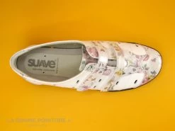 Suave LONDON 8017PT Spring White - Chaussure à Scratches Blanche Et Fleurie -Chaussures Pour Femmes cd24607c73b9e66c561f35ea11d5d5ef img 4232.jpg 176658