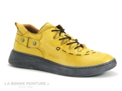 Karyoka BOBER Jaune - Chaussure Basse Femme Cuir Jaune -Chaussures Pour Femmes cd24607c73b9e66c561f35ea11d5d5ef img 4408.jpg 176879