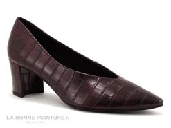 Chaussures Pour Femmes 28 Marco Tozzi 2-22430-35 Bordeaux Croco - Escarpin Pointu
