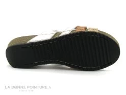 Fly Flot FLAMINGO Blanc Marron Beige - Mule Talon Compense -Chaussures Pour Femmes cd24607c73b9e66c561f35ea11d5d5ef img 5748.jpg 166481