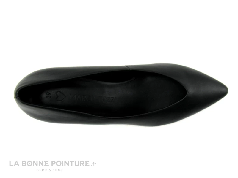 Marco Tozzi 2-22419-20 Black - Escarpin Noir Pointu - Talon Incurve 6 Marco Tozzi 2-22419-20 Black - Escarpin Noir Pointu - Talon Incurve – Image 6