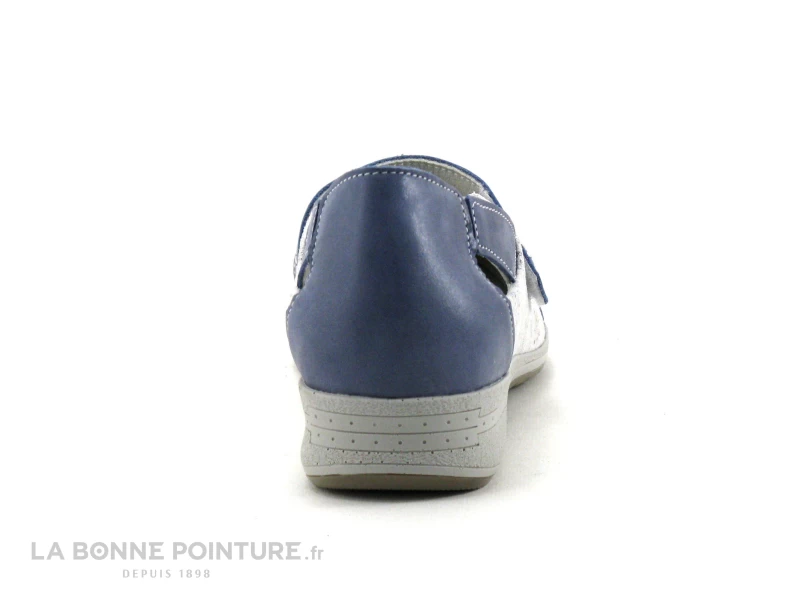 Suave DALLAS 7538PT Cobalt Lily - Chaussure Aere Femme Bleu Blanc 4 Suave DALLAS 7538PT Cobalt Lily - Chaussure Aere Femme Bleu Blanc – Image 4