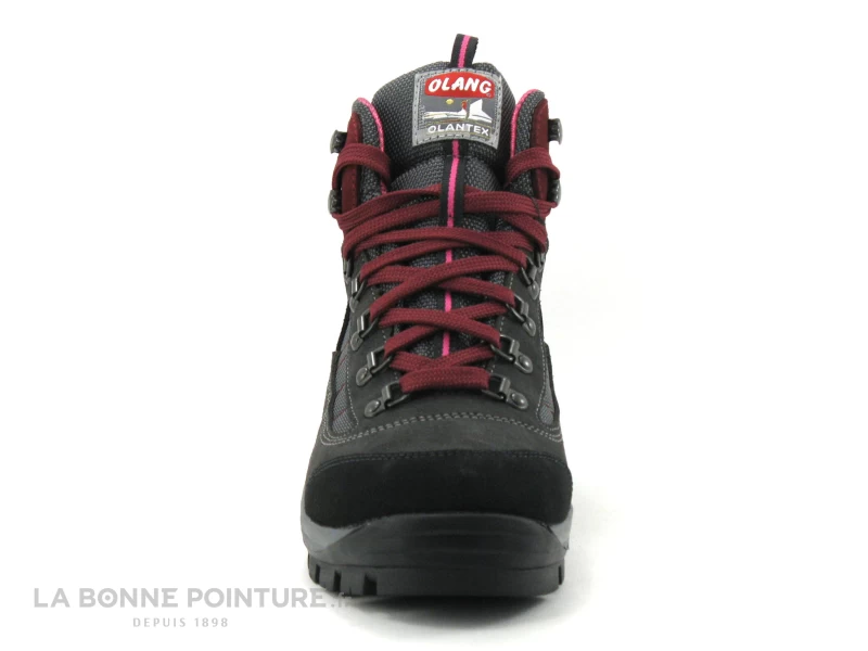 Olang TARVISIO Tex Bordeaux 812 - Chaussure Montante Marche Femme 2 Olang TARVISIO Tex Bordeaux 812 - Chaussure Montante Marche Femme – Image 2