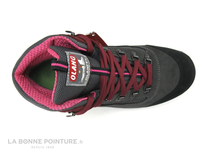 Olang TARVISIO Tex Bordeaux 812 - Chaussure Montante Marche Femme 6 Olang TARVISIO Tex Bordeaux 812 - Chaussure Montante Marche Femme – Image 6