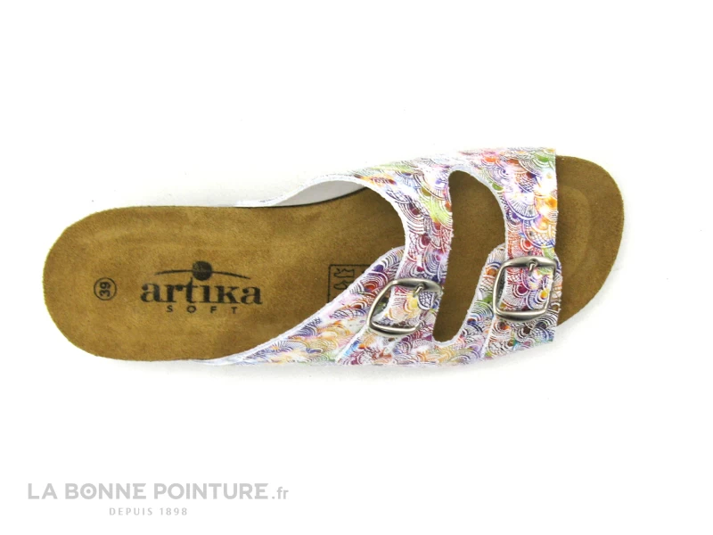 Artika GADIN 680 025 Wendy - Arcs En Ciel - Mule Reglable Femme 4 Artika GADIN 680 025 Wendy - Arcs En Ciel - Mule Reglable Femme – Image 4