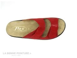 Semelflex GRAZIELLA Rouge - Mule Femme Cuir Rouge - 2 Velcros -Chaussures Pour Femmes cd24607c73b9e66c561f35ea11d5d5ef img 6622.jpg 167477