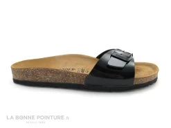 Biomodex 1837 Verni Noir Mule Reglable -Chaussures Pour Femmes cd24607c73b9e66c561f35ea11d5d5ef img 6656 41649