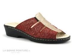 Pedi Girl DOMI Zim Lam Cerise Fumo - Mule Femme Rouge Et Metal -Chaussures Pour Femmes cd24607c73b9e66c561f35ea11d5d5ef img 6781.jpg 179741