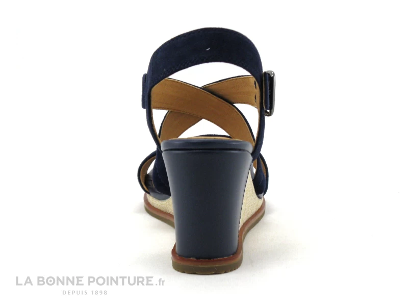 Fugitive IRLAND Navy - LPITV09 - Sandale Bleu Marine - Talon Compense 4 Fugitive IRLAND Navy - LPITV09 - Sandale Bleu Marine - Talon Compense – Image 4
