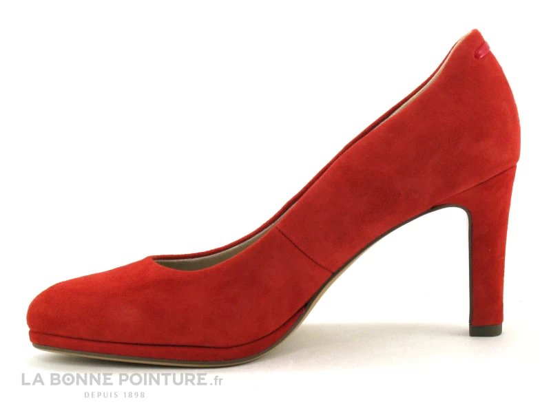 Tamaris 1-22411-20 Strawberry - Escarpin Rouge - Talon Haut 3 Tamaris 1-22411-20 Strawberry - Escarpin Rouge - Talon Haut – Image 3