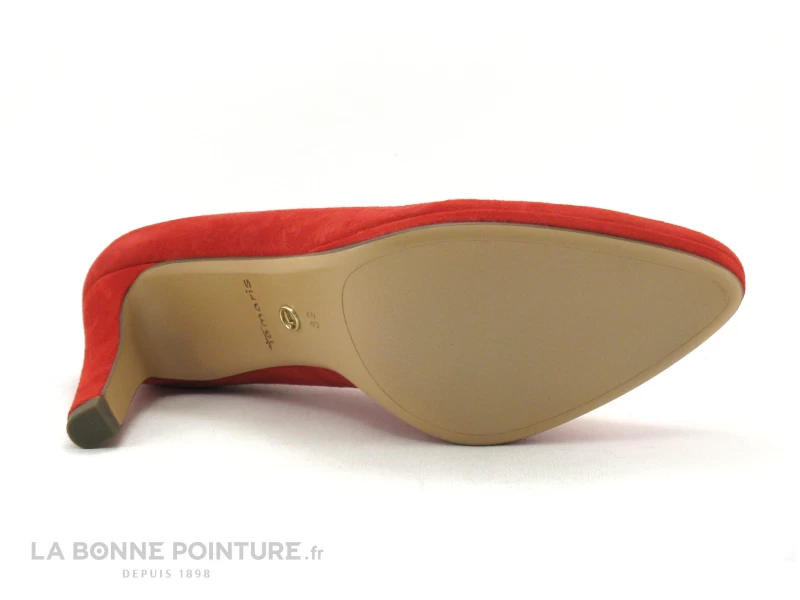 Tamaris 1-22411-20 Strawberry - Escarpin Rouge - Talon Haut 7 Tamaris 1-22411-20 Strawberry - Escarpin Rouge - Talon Haut – Image 7
