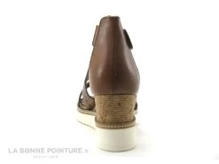 Tamaris 1-28352-26 Cognac - Brides Ajourees - Sandale Talon Compense -Chaussures Pour Femmes cd24607c73b9e66c561f35ea11d5d5ef img 7080.jpg 156025