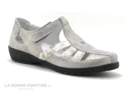 Suave London 8031T Shark Prairie - Chaussure Aeree Femme Metallisee
