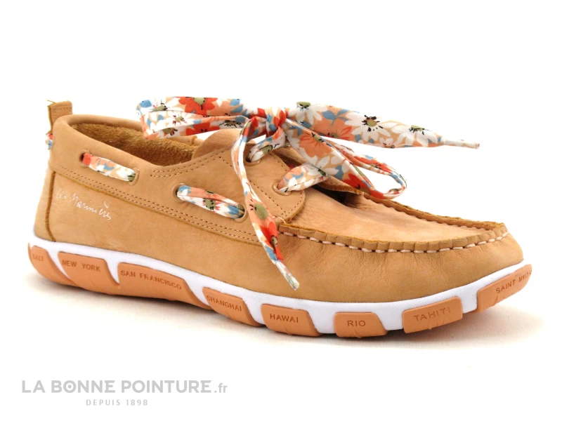 TBS JANAELE H7696 - Chaussure Bateau Femme Nubuck Abricot 1 TBS JANAELE H7696 - Chaussure Bateau Femme Nubuck Abricot