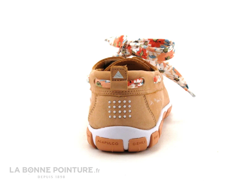 TBS JANAELE H7696 - Chaussure Bateau Femme Nubuck Abricot 4 TBS JANAELE H7696 - Chaussure Bateau Femme Nubuck Abricot – Image 4